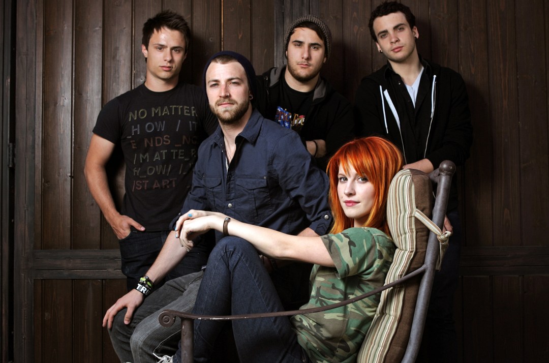 The band Paramore photographed at the home of producer Rob Cavallo in Hidden Hills on Apr. 28, 2009