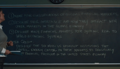 American Animals financial crash